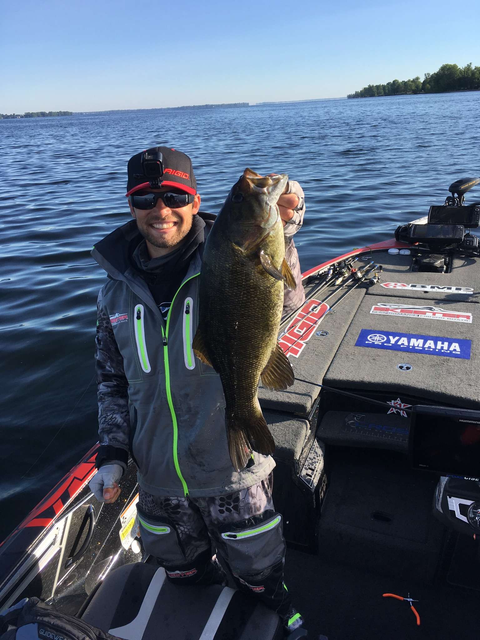 Another beautiful fish for Palaniuk to add to a good morning.