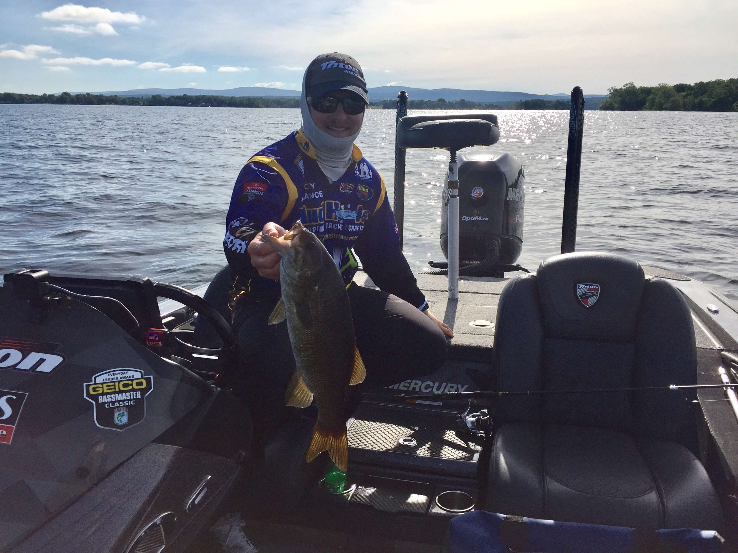 Bradley Roy just caught two nice smallmouth... 