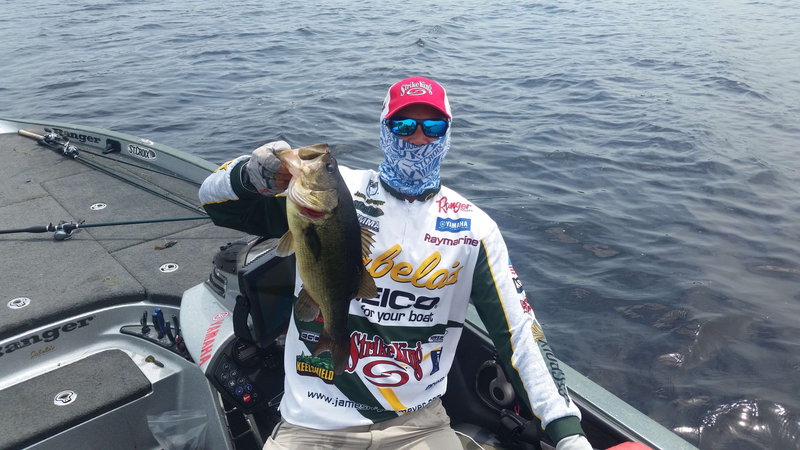 James Niggemeyer with a nice bucket on the St. Lawrence.