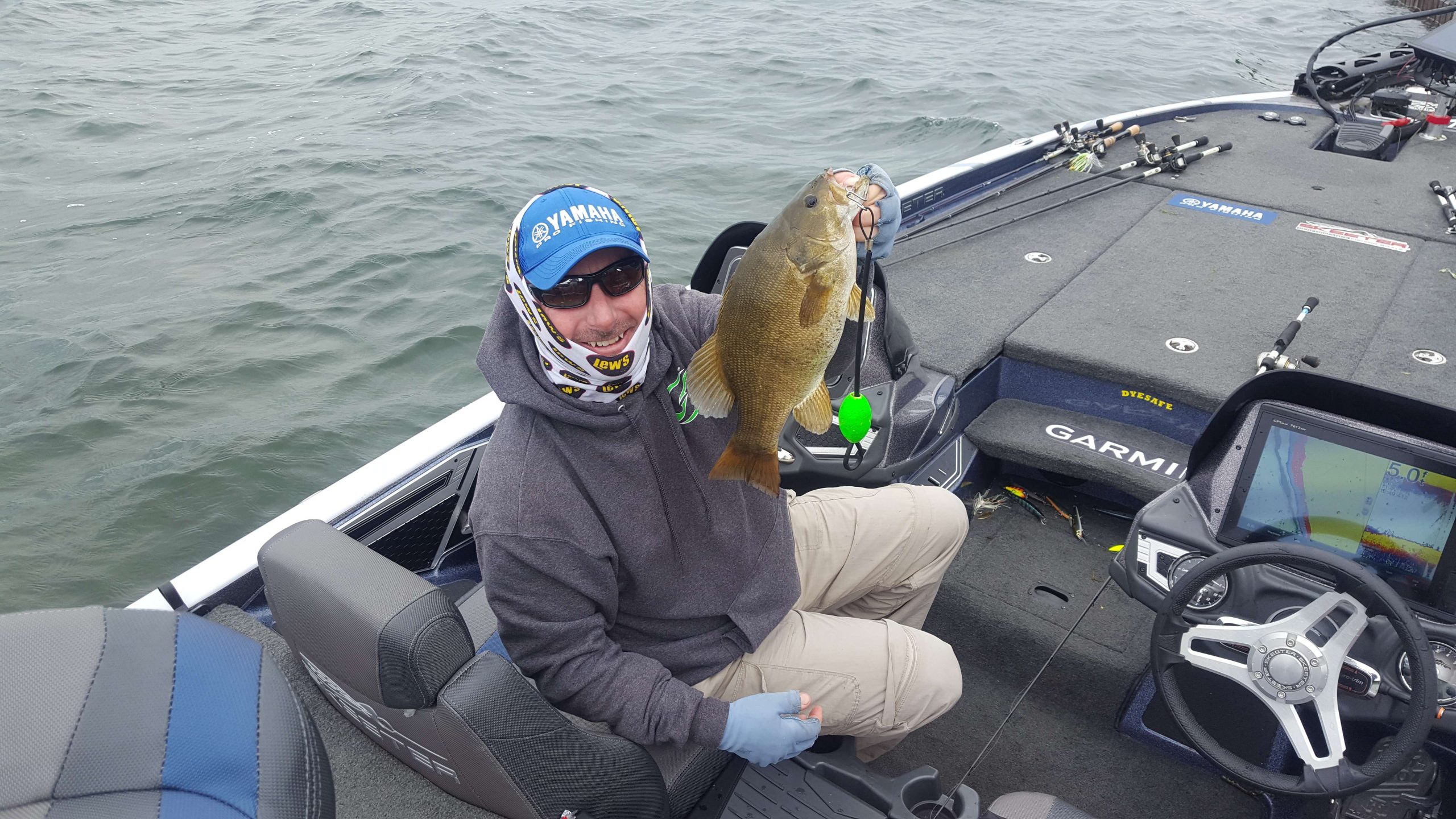 Mark Menendez is culling and that makes for a happy basser.