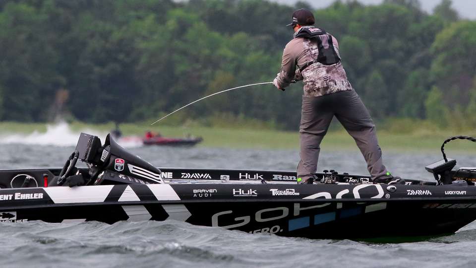 Catch up with Brent Ehrler on Championship Sunday at the Huk Bassmaster Elite at St. Lawrence River presented by Go RVing!