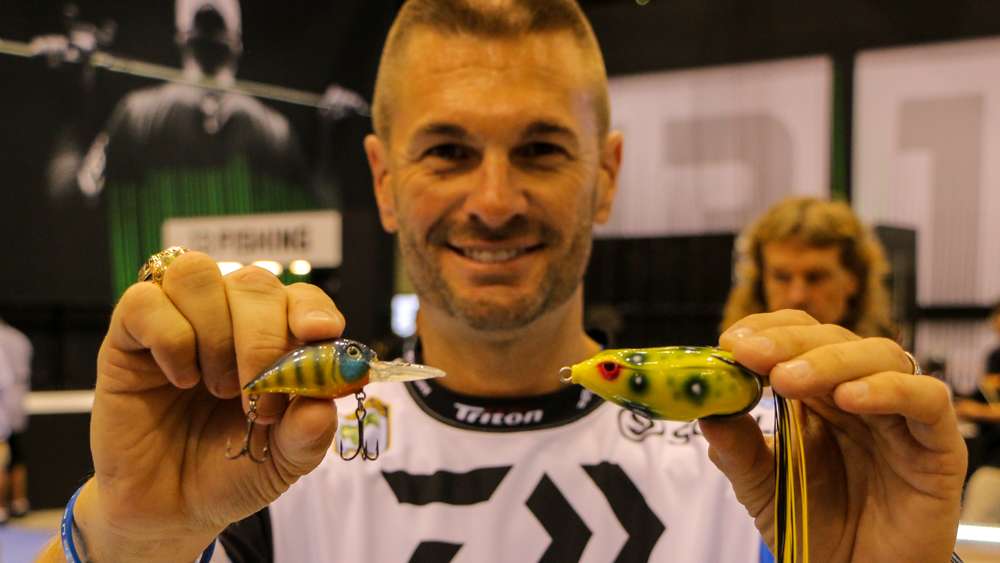 Howell is also a bit excited about the new Diablo mid-diving crankbait.