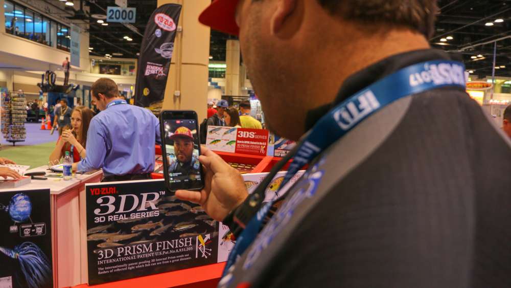 Clent Davis brings his fans a live look at ICAST through his social outlets.
