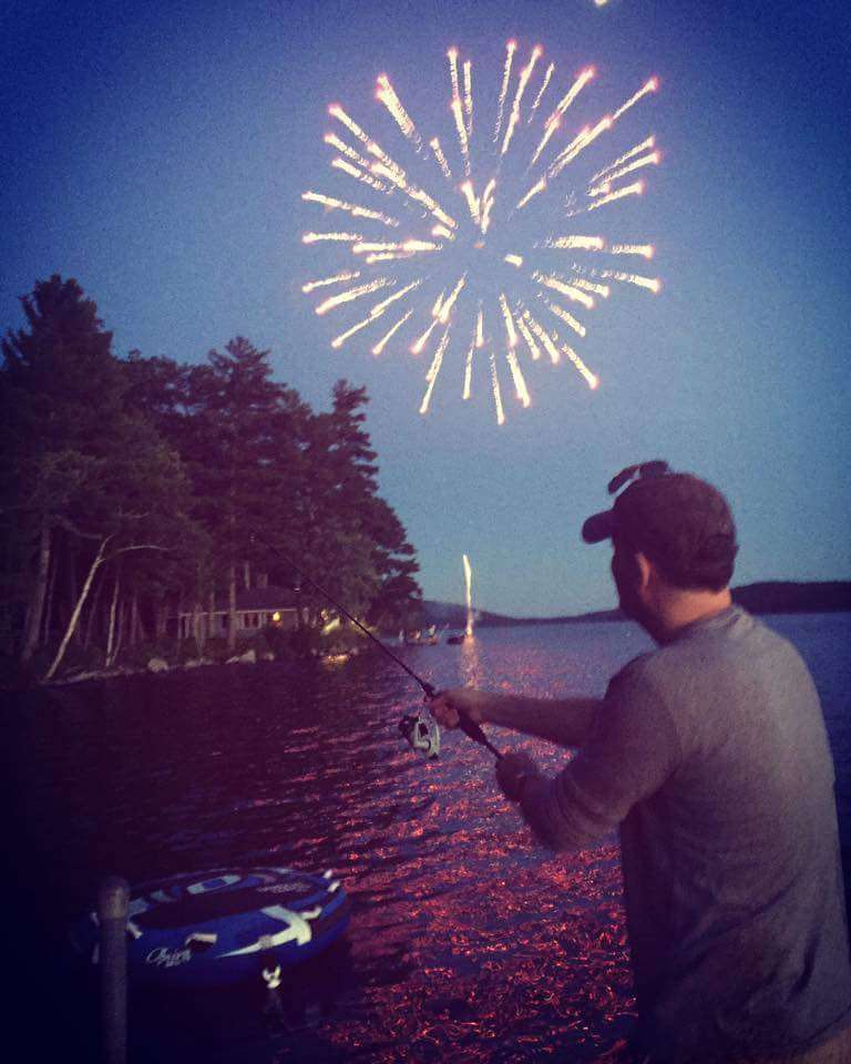 Christopher G Brown via Twitter: This happens times every time I go fishing in Maine