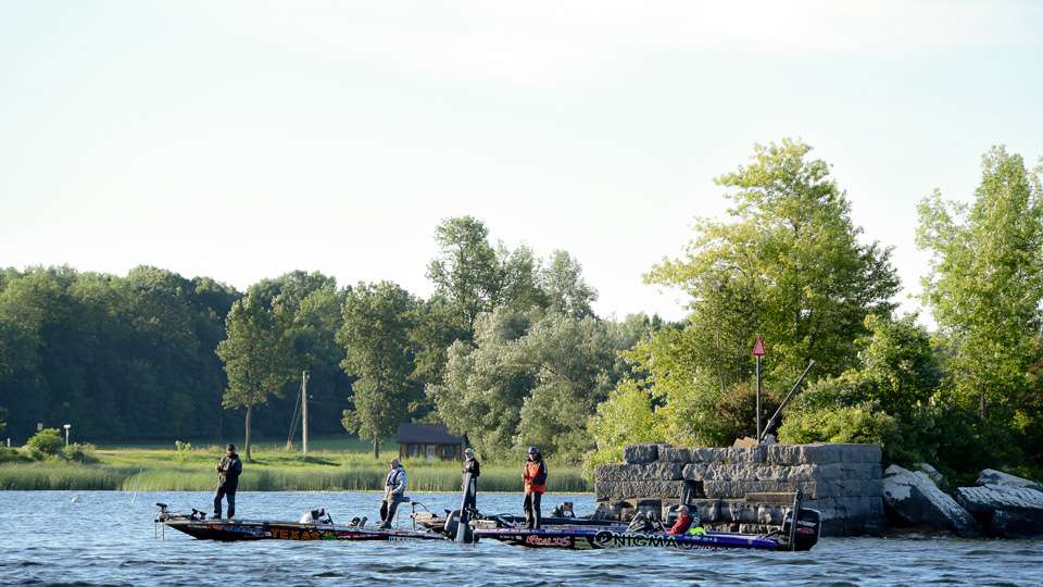 Go on the water with the Elites Day 1 of the Bassmaster Elite at Champlain presented by Dick Cepek Tires & Wheels.