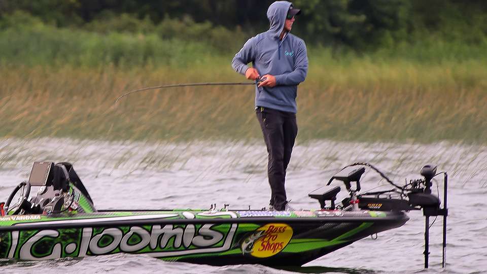 Catch up with Jonathon VanDam on Day 4 of the Huk Bassmaster Elite at St. Lawrence River presented by Go RVing!