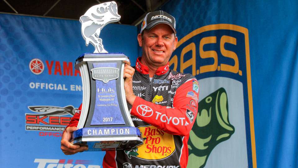 This is Kevin VanDam's 24th B.A.S.S. victory.