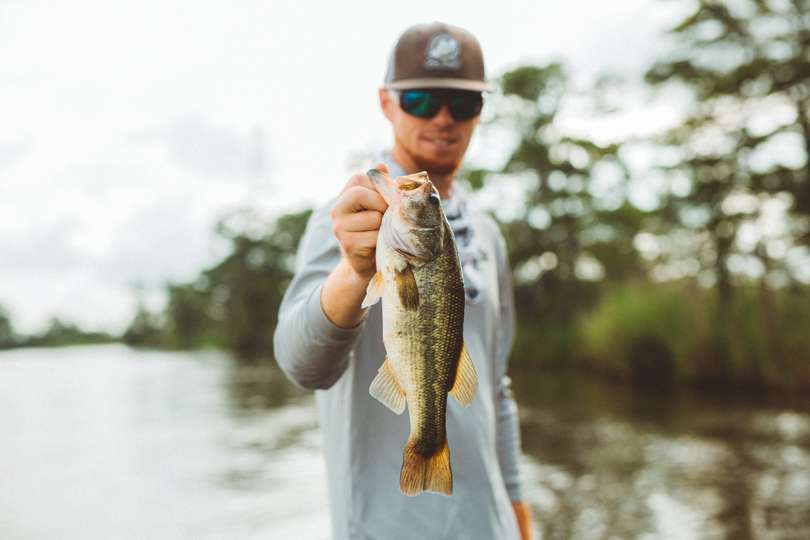 With a large population of 12in fish the Sabine River, finding 14-15 inch fish was key. 