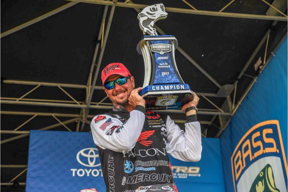 Jason Christie won the tournament using a simple, old school tube jig. Check out his bait, and lures of the top finishers in this Championship Sunday lure gallery. 
