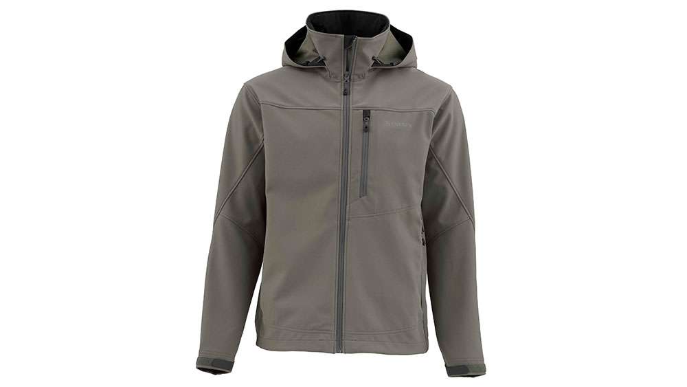 <p>Simms Challenger WIndbloc Hoody</p>

<p>For the ultimate in breathability, comfort and protection, look no further than Simms new Challenger Winbloc Hoody built with DWR  treated Polartec and Windbloc stretch fleece. The Challenger Winbloc Hoody also comes equipped with a 3-point adjustable hood, two zippered hand-warmer pockets and a zippered chest pocket for storing the necessities. MSRP: $199.95
