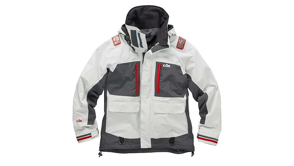 <p>Gill FG24 Jacket</p>

<p>The FG24 is a jacket that the Gill pros have asked for, as they wanted a jacket that could be worn on cold days with a form fitting hood. The FG24 is waterproof and can be worn as a jacket or used as a mid-layer option. It is waterproof and breathable, with lightweight synthetic insulation throughout. It comes equipped with a 2-way adjustable hood, adjustable watertight cuffs, and a draw cord hem, that is strategically located inside of the pockets for adjustment.  The FG24 comes with No 5 YKK Coil Front Zipper protected by a Storm Flap and is equipped with No 5 YKK zippered pockets. MSRP: $199 
