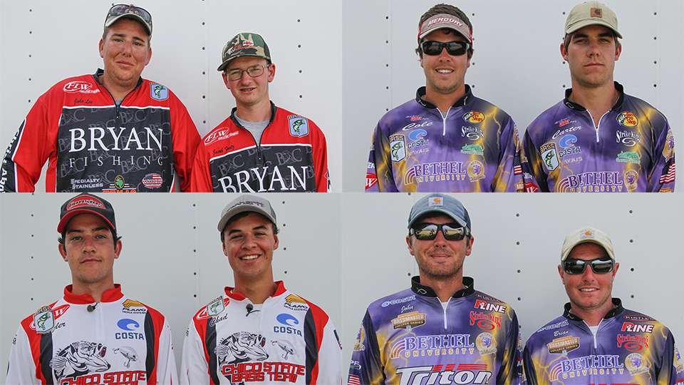 Presenting the 2017 College Classic Bracket contenders who will compete this week for a berth in the 2018 GEICO Bassmaster Classic.