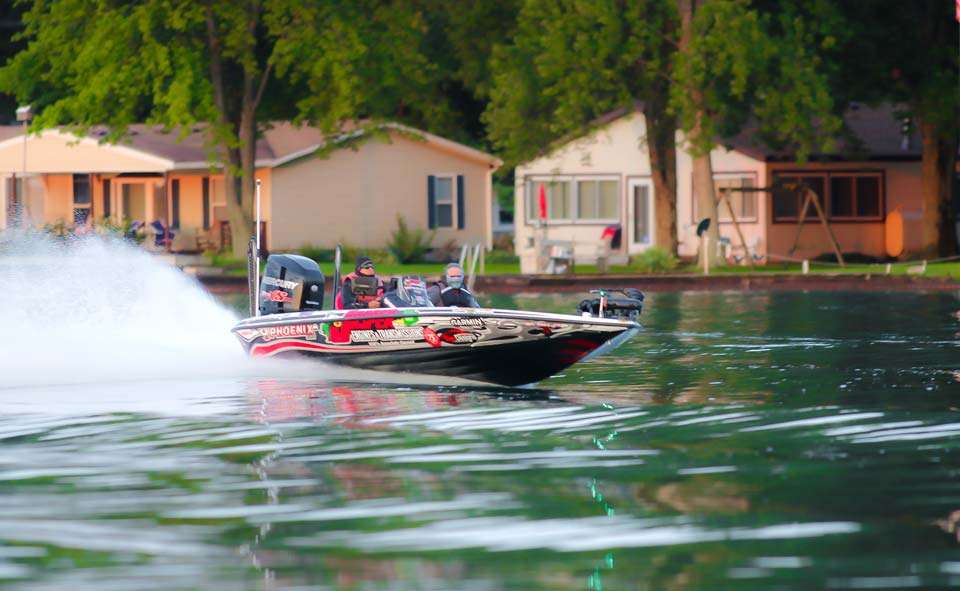 Go on the water with Chad Morgenthaler  and more on Day 2 of the 2017 Advance Auto Parts Bassmaster Elite at Lake St. Clair.