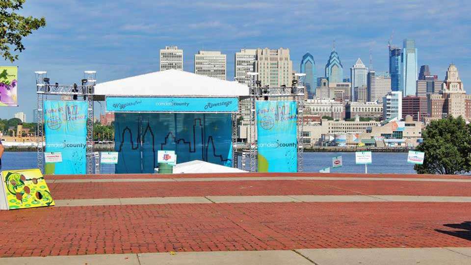 The weigh-in would be held at the Wiggins Waterfront Riverstage, with the Philly skyline as a backdrop.