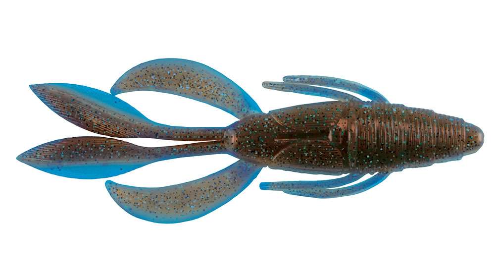 <p>Culprit Incredi-Bug</p>

<p>Having a bigger, thicker profile in the water, the Incredi-Bug is intended for bigger than average fish. The Incredi-Bug was designed with ease of casting in mind, and can be easily skipped beneath docks and overhanging cover. Its heavy bulk loads the rod just right allowing it to skip perfectly. When moved quickly, the legs have a flapping action that looks like a fast swimming prey. Works great swimming and dropping into holes. It can be rigged in numerous ways: Texas, jighead or swinging jighead. Use a 4/0 to 6/0 wide-gap hook and appropriate weight.
