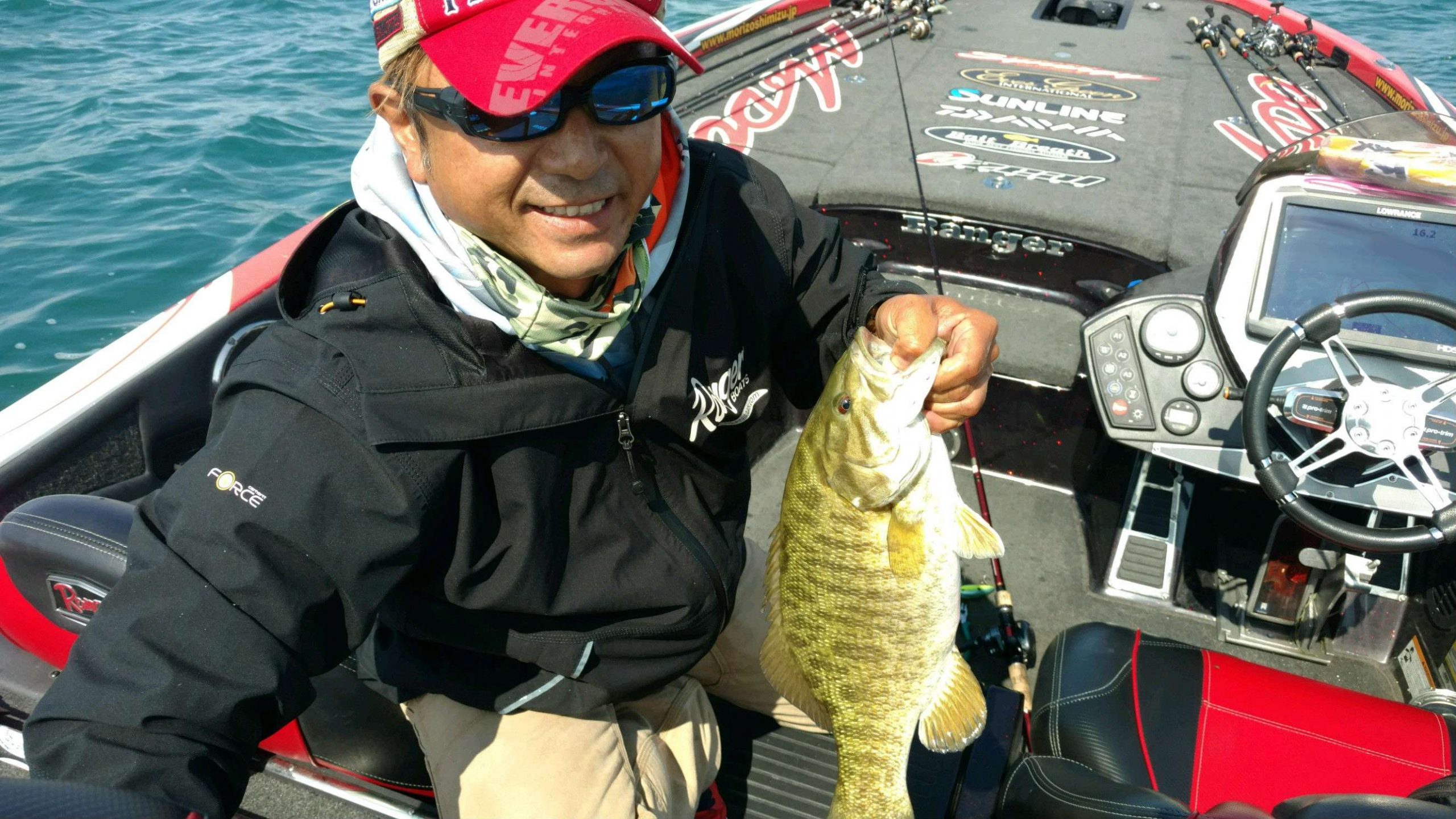 After catching this one, Morizo sets another small one free.