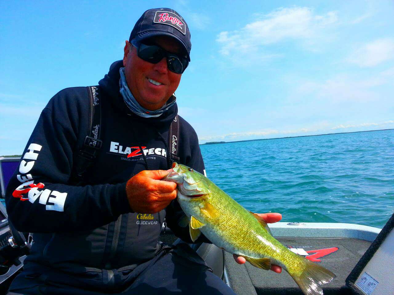 After a tough morning, David Walker is on the board.