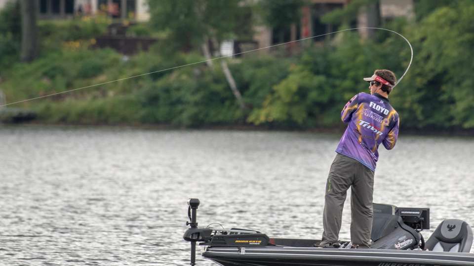 The top 8 college anglers take to Serpent Lake for the Carhartt Bassmaster College Bracket presented by Bass Pro Shops.