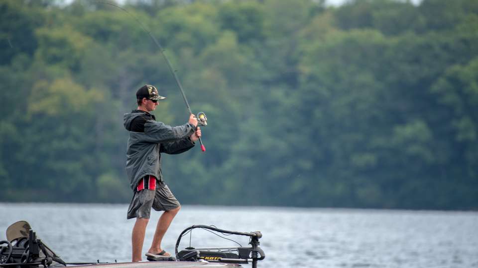  Follow along as we watch Jacob Foutz with Bryan College as he fishes his final day on the water for the 2017 Carhartt College Classic Bracket presented by Bass Pro Shops gets kicked off on Serpent Lake in Deerwood, MN