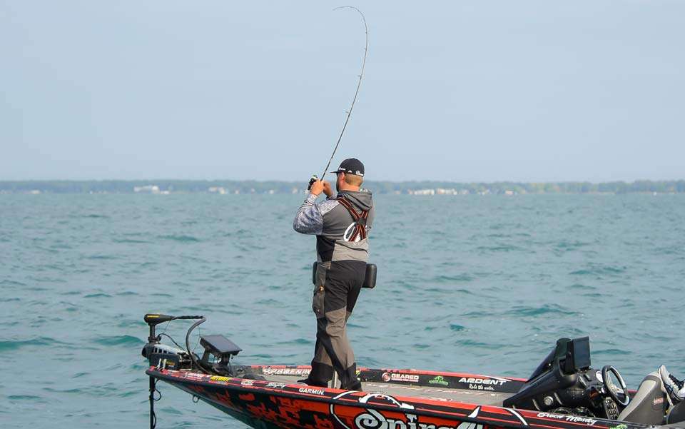 Go on the water with Brock Mosley on the final day of the 2017 Advance Auto Parts Bassmaster Elite at Lake St. Clair!