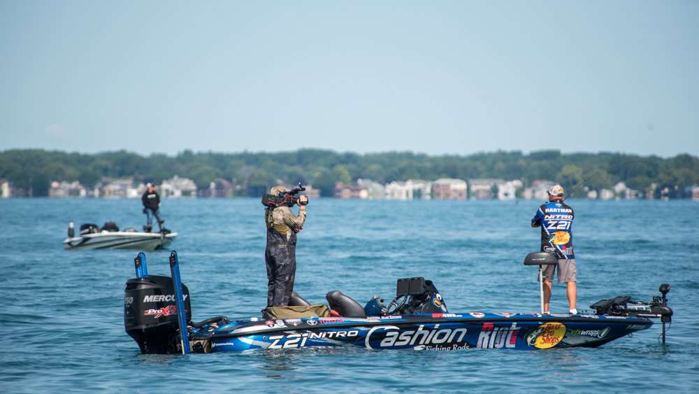 See Jamie Hartman and Aaron Martens target St. Clair smallies during Day 3.