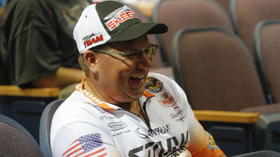 Stanley Sypeck Jr. is here this week, which means if he competes here and at Douglas Lake in a month he will punch his ticket to the 2018 Geico Bassmaster Classic after winning on Oneida Lake.
