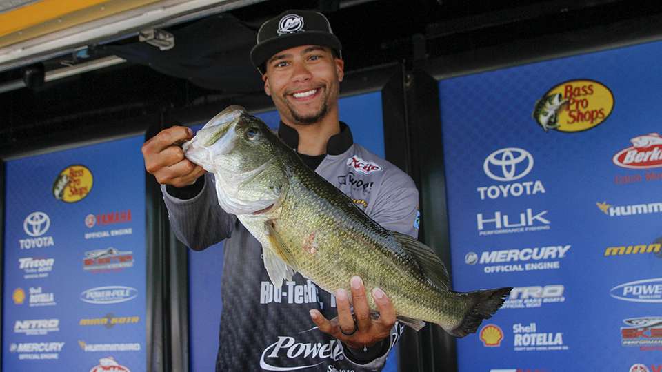 Anthony Bell, co angler (T-7th, 13-2)