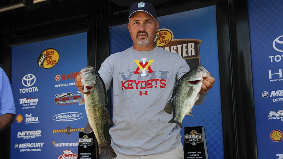 Brian Durham, co-angler (3rd, 19-8)