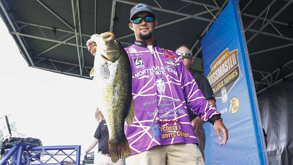 Logan Laprarie and Aaron Belgard of Northwestern State (44th, 6-6 and Big Bass)