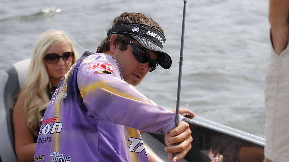 Cole Floyd managed 16-1 on Day 1 and hoped to back that up.