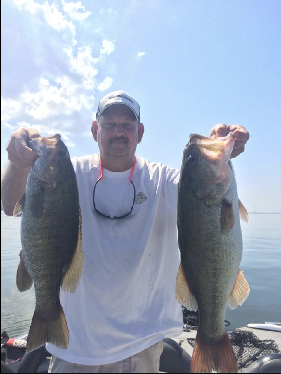 Bassmaster.com asked folks fishing during the eclipse to give us an update. Here Jamie Smith responded on Facebook that 