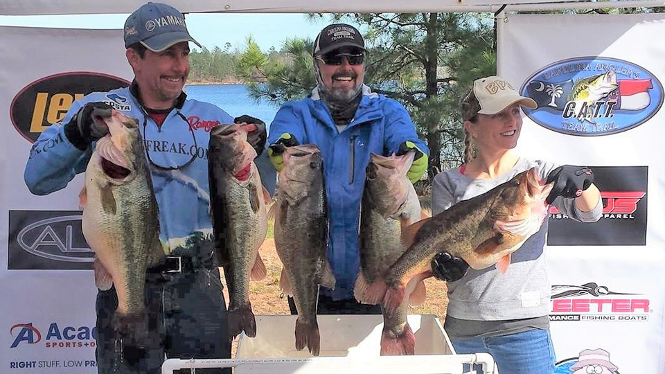  And what is even more amazing, the same pair of anglers caught both of these record-breaking sacks (41.93 and 46.89). The bigger of the two limits included both a 10.38 and 10.91. The slot limit on this lake has obviously worked (no bass between 16 and 20 inches can be kept). Look up the results of nighttime wildcat tournaments and it takes 18 pounds to win. This little lake is on fire right now. If you are looking for a personal best in the 8- to 10-pound range, this should be your next destination. 