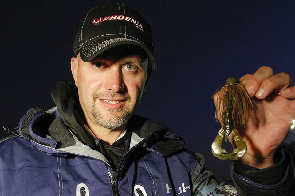 <b>Allen Brooks</b><br> To finish 10th, Allen Brooks flipped a jig to isolated cover in the river.  