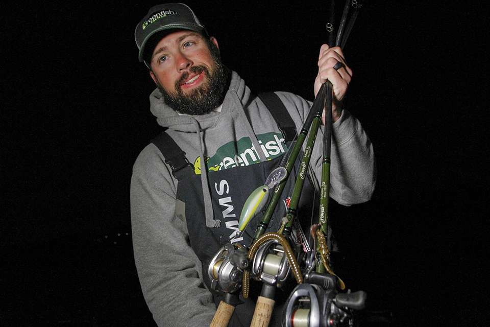 <b>Wil Hardy</b><br> Wil Hardy used a rotation of three baits to finish eighth.  