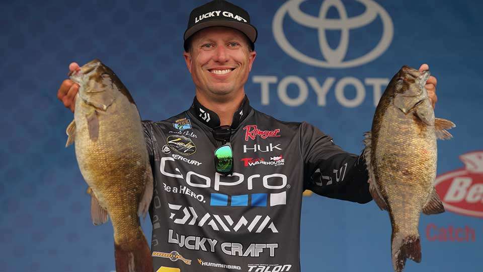 Brent Ehrler averaged more than 23 pounds a day (69-13) and finished second in 2016. Ehrler had the overall biggest bass of the event â a 6-10 caught on Sunday.
