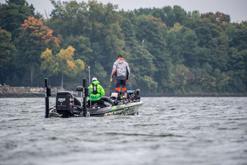 Head out with Jonathon VanDam as he takes on Day 2 of the 2017 Toyota Bassmaster Angler of the Year Championship.