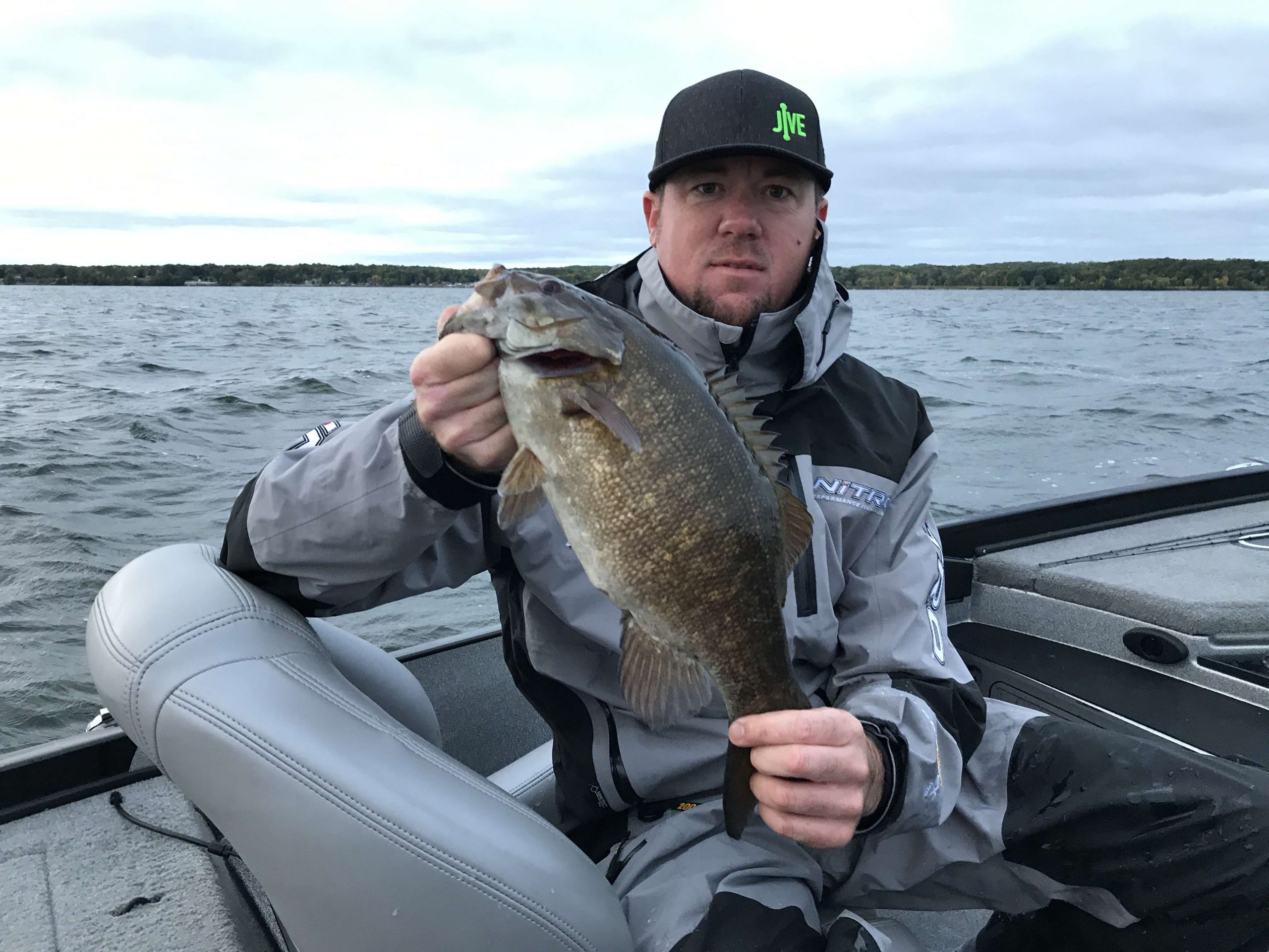 First five minutes of the day on Mille Lacs, great start to the day for Jason Williamson