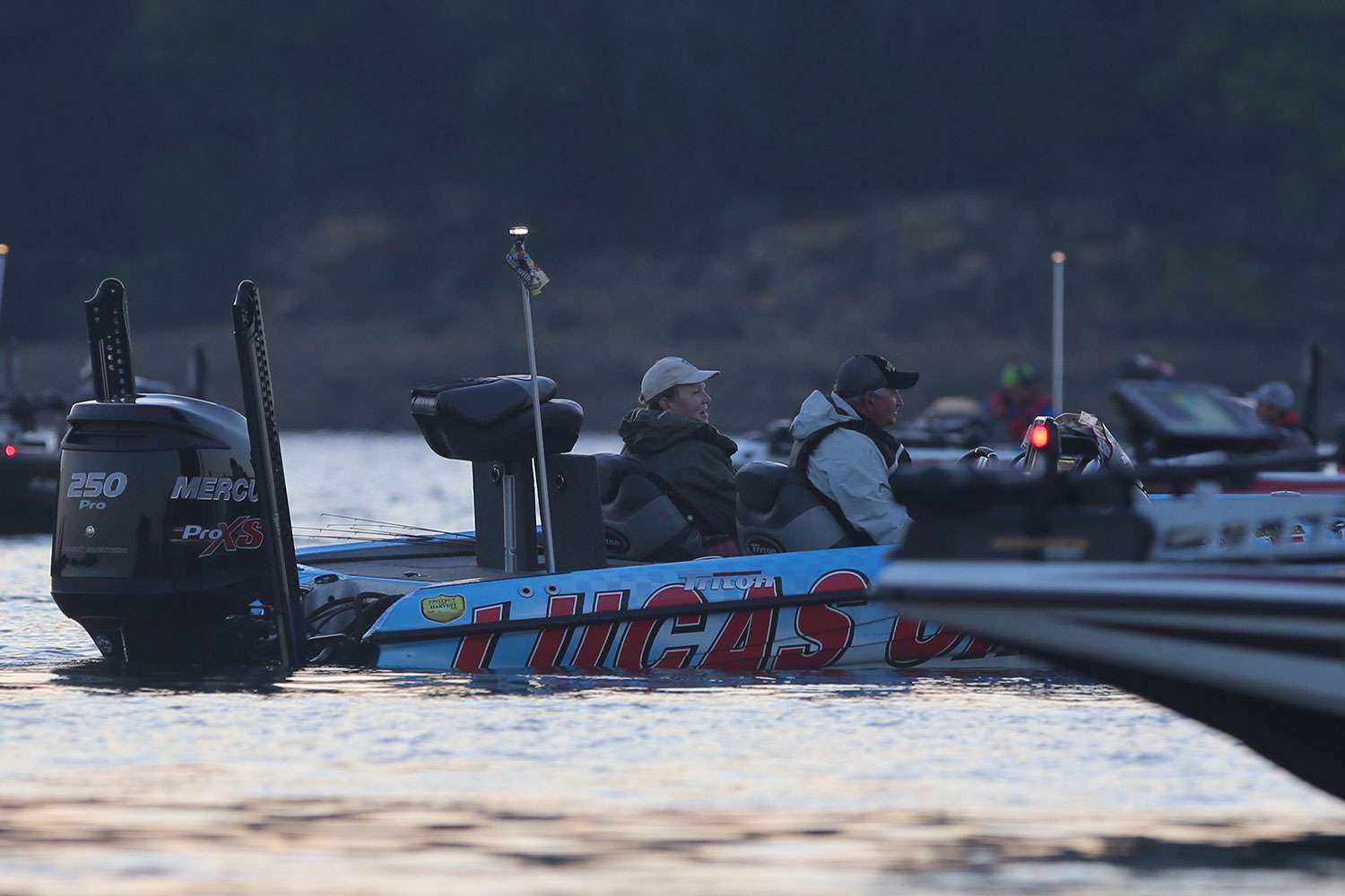 Fishing was difficult for much of the field during the opening round of competition at the Bass Pro Shops Southern Open #3 on Alabama's beautiful Smith Lake.
