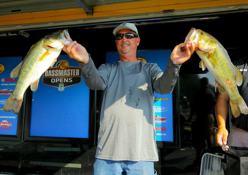 Mike Spears, co-angler (3rd, 6-6)