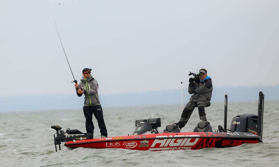 Go on Mille Lacs with Brandon Palaniuk as he continues his campaign for the Toyota Bassmaster Angler of the Year. With one day to go, the race is too tight to call.