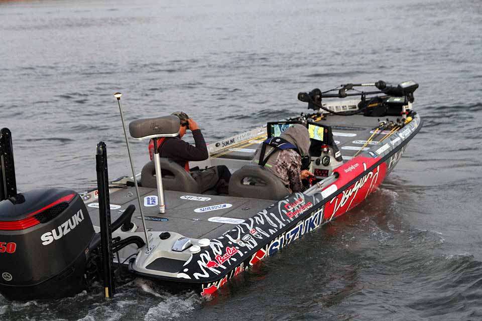 Chad Pipkens is currently fourth in the point standings for the season. The Michigan angler also competes in the Bassmaster Elite Series. 
