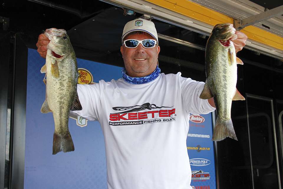 Scott Peters, co angler (5th, 8-6)