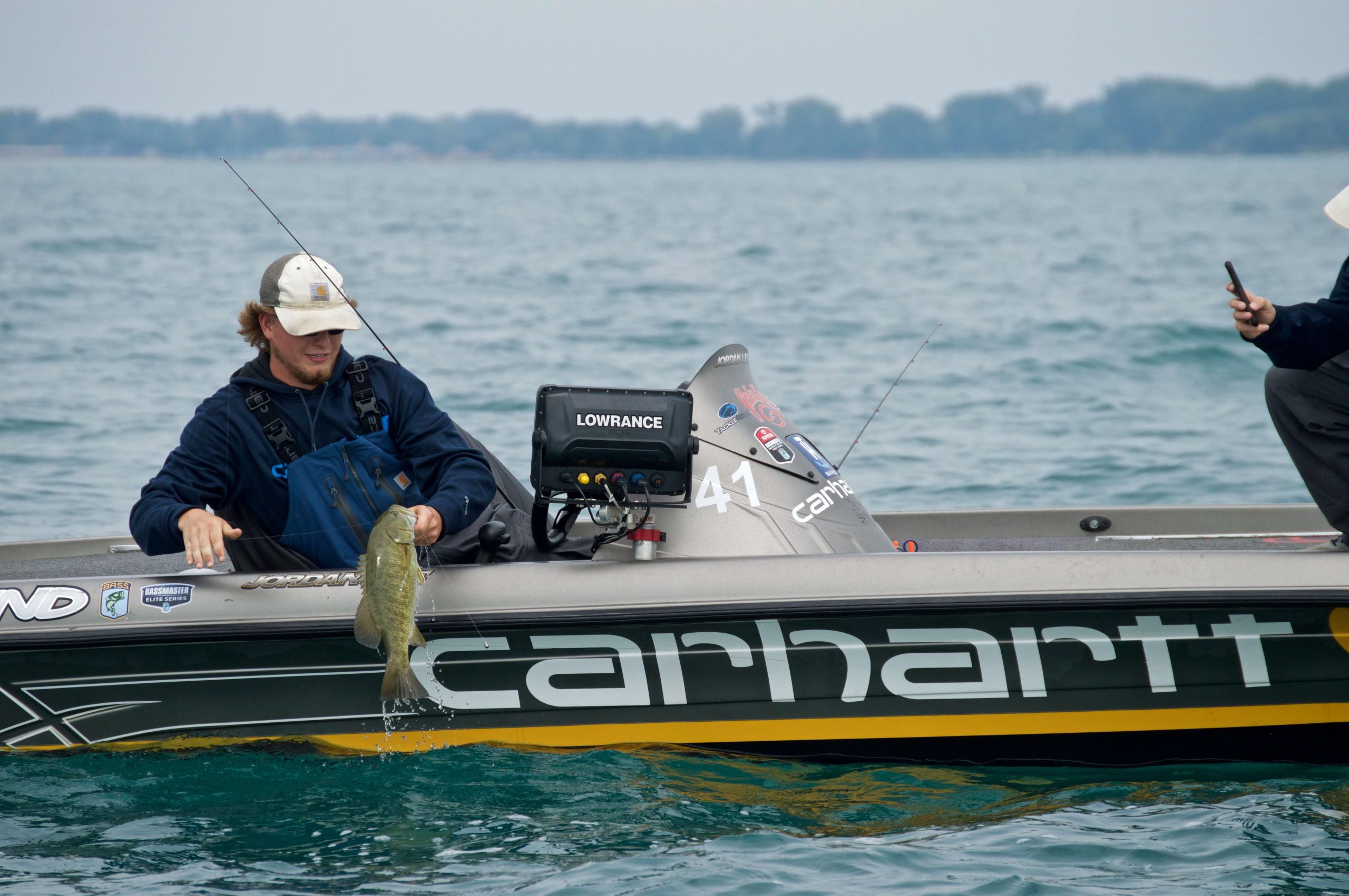 Smith had his first St. Clair smallmouth in his hands shortly afterâ¦
