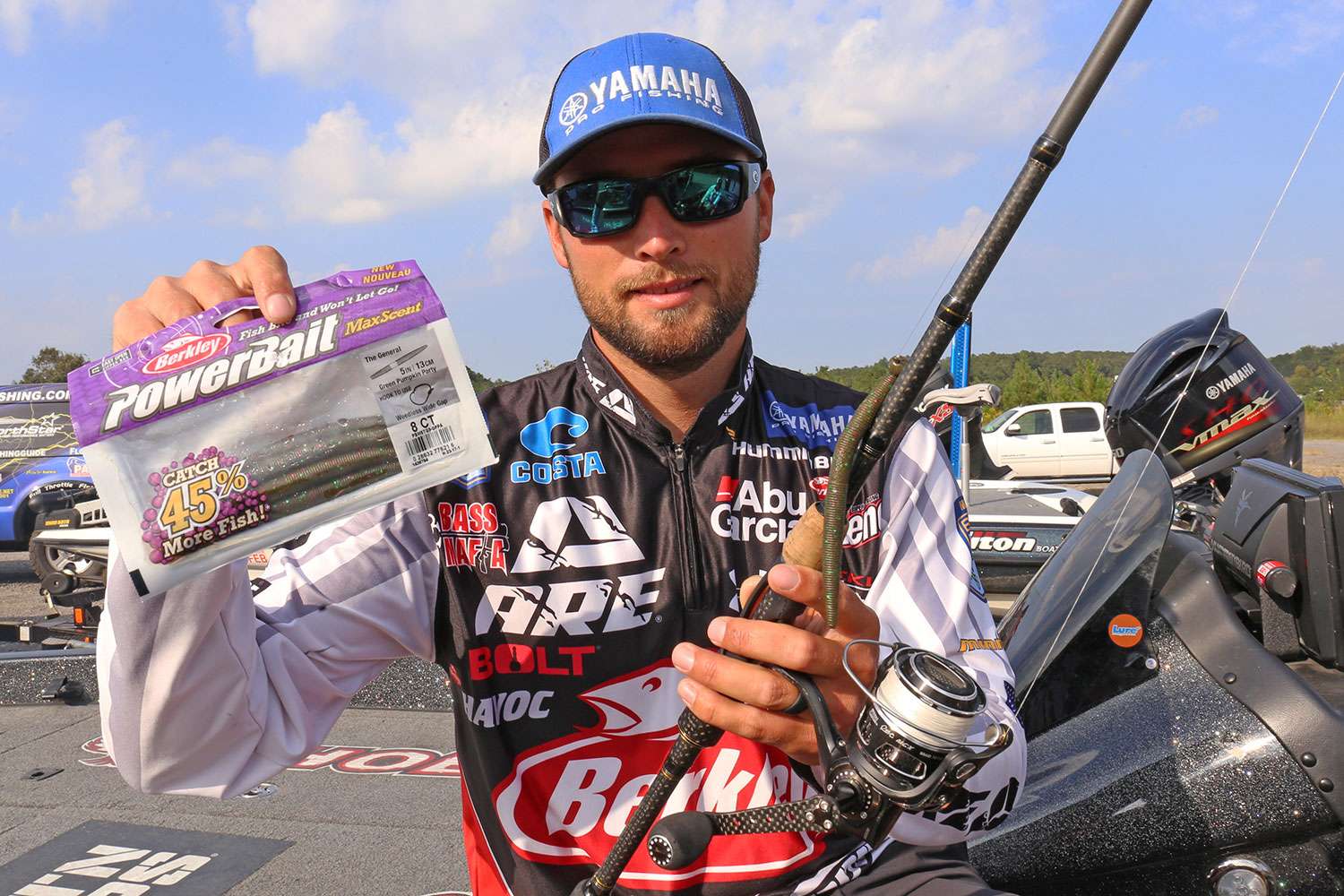 <p><b>Justin Lucas</b></p>
Justin Lucas used a shaky head rig to finish fourth. 
