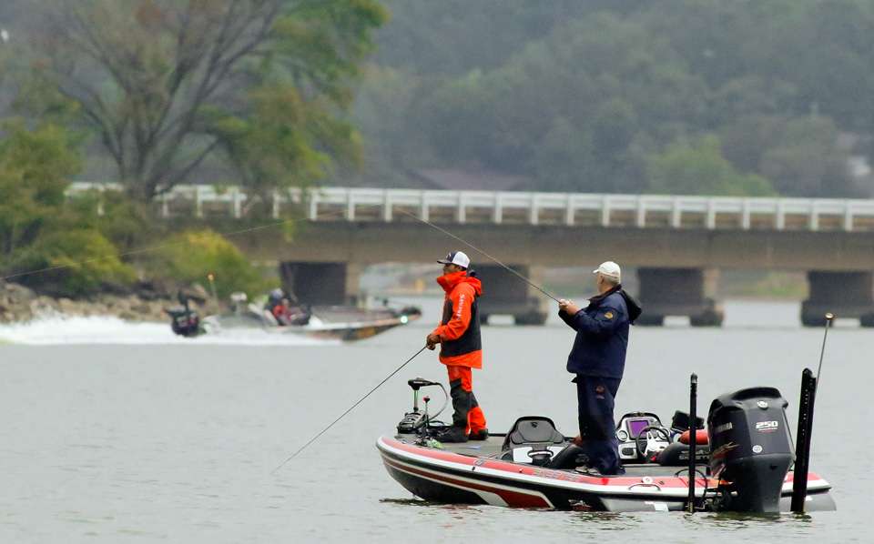 Unfortunately, Andy Ortega had a very slow morning during Day 3 of the 2017 Bass Pro Shops Central Open #3.
