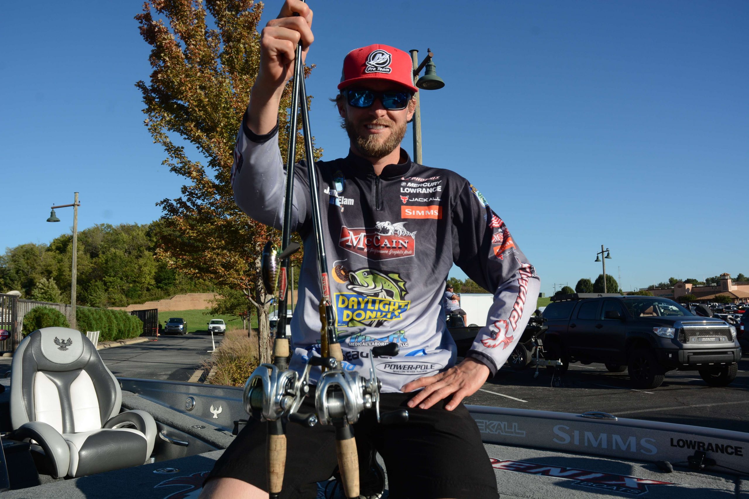 <b>James Elam</b><br> James Elam fished shallow and deep to score the win. 