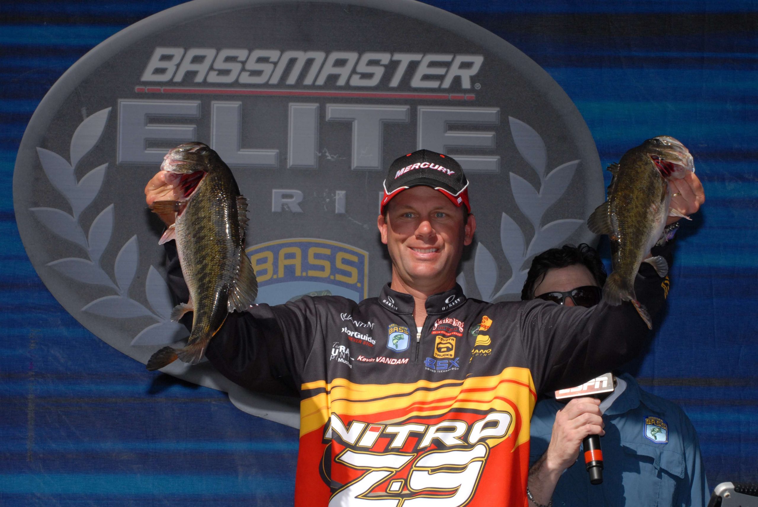 Kevin VanDam found a good, big bass bite at the 2008 Citrus Slam on the Kissimmee Chain of Lakes. He took home his first victory of the year with a total weight of 59 pounds, 7 ounces. 