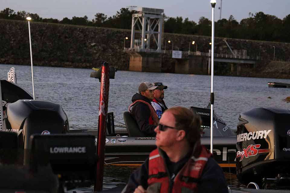The anglers will return here at 3 p.m. to make the drive to Birmingham for the final weigh-in at Bass Pro Shops Outdoor World in Leeds, Ala. 
