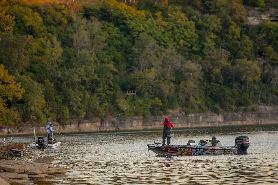 The early topwater bite was reportedly a key to a solid finish.