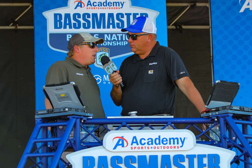 Take a look at the Day 2 weigh-in of the 2017 Academy Sports + Outdoors B.A.S.S. Nation Championship presented by Magellan Outdoors on South Carolina's Lake Hartwell. 